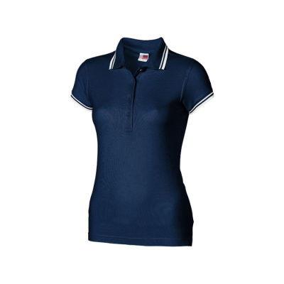 Рубашка поло Erie женская, темно-синий (размер S)