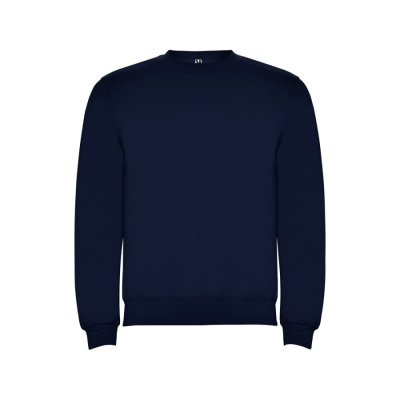 Свитшот с начесом Clasica унисекс, нэйви (размер S)