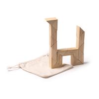 Деревянный пазл-головоломка NOKIT из 24 частей. 