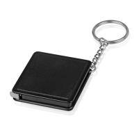 Брелок-рулетка Дюйм, 1 м. , черный