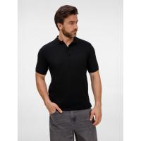 Рубашка поло унисекс Upswing, черная