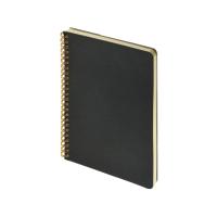 Бизнес тетрадь на гребне А5 Pragmatic, 60 листов в клетку, черный