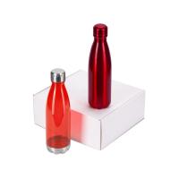 Подарочный набор с термосом и бутылкой Bottle set,  красный