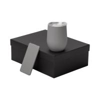 Подарочный набор с термокружкой и повербанком С1, 5000 мА·ч, серый