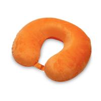 Подушка Basic из микрофибры с эффектом памяти U-shape, оранжевый NEW