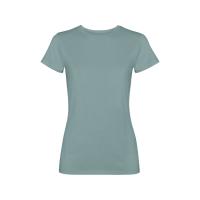 Футболка Fiyi женская, сине-зеленый выстиранный