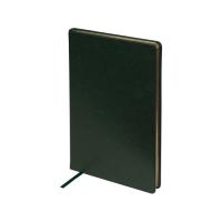 Ежедневник недатированный А5 Megapolis Nebraska, зеленый с золотым обрезом