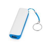 Портативное зарядное устройство (power bank) Basis, 2000 мА·ч, белый/светло-голубой