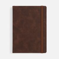 Ежедневник Urban Hard, недатированный, коричневый