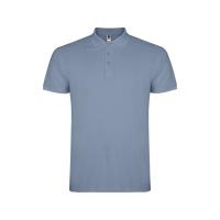 Рубашка поло Star мужская, спокойный синий