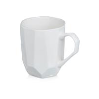 Кружка с гранями Amery, 310мл, белый глянцевый
