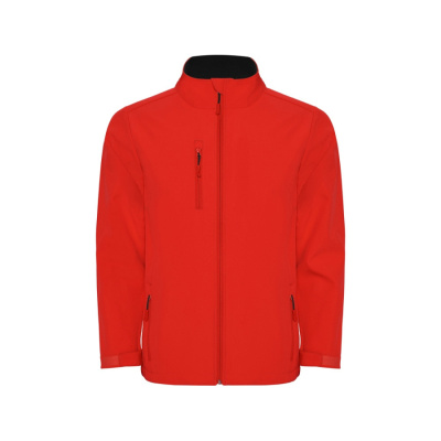 Куртка софтшелл Nebraska мужская, красный (размер S)
