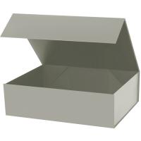 Подарочная коробка-трансформер большая, серая