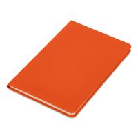 Блокнот в твердой обложке A5 Виспи 2. 0 в клетку, оранжевый
