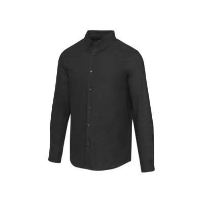 Sphene мужская рубашка оксфорд - сплошной черный (размер XS)