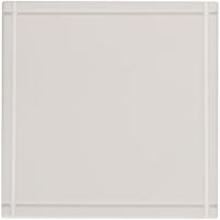 Лейбл из ПВХ Dzeta, L, белый