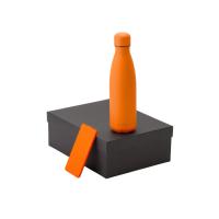 Подарочный набор с термобутылкой и повербанком С1, 5000 мА·ч, оранжевый