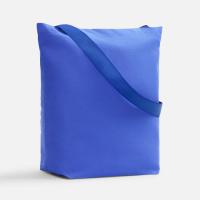 Шопер B5, синий с широкими синими ручками