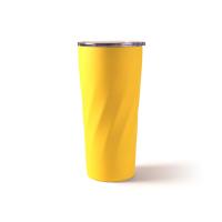 Термокружка FAMILY RADMIR, soft touch (Жёлтый)