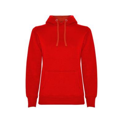 Толстовка с капюшоном Urban женская, красный (размер S)