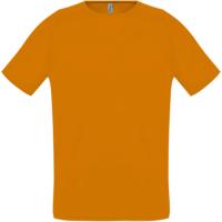 Футболка унисекс Sporty 140, оранжевый неон