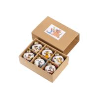 Набор новогодних шаров, 6 шт. 