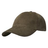 Hutton 6-панельная бейсболка из переработанного хлопка - Зеленый лесной