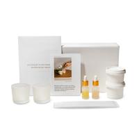 Набор для создания 2-х ароматических свечей: амбра и табак/маракуйя, сандал и пачули (без лого LM)