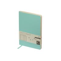 Скетчбук Sketch &amp; Art в мягком переплете 140х210 мм, 100 л. бежевой бумаги 100 гр. , мятный