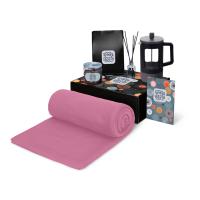 Подарочный набор Re: y. Vive с пледом, френч-прессом и кофе