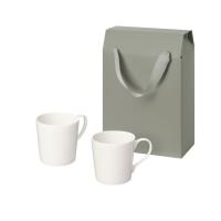 Подарочный набор Siena в коробке-пакете (две фарфоровых кружки)