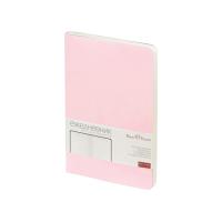 Ежедневник А5 недатированный Megapolis Velvet Flex, зефирный розовый