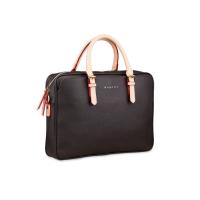 Портфель женский BUGATTI Ella 15'', тёмно-коричневый, полиуретан, 38х6х27, 5 см