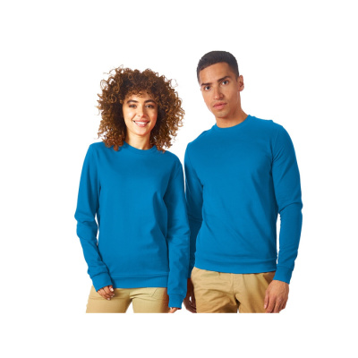 Свитшот Motion унисекс с начесом, голубой (размер XS)