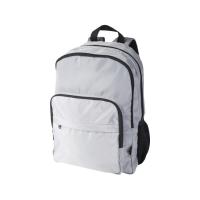 Рюкзак для ноутбука Trend Plus 15GRS из переработанного материала объемом 20 литров, серый