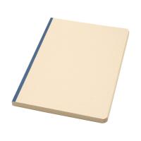 Блокнот из сахарного тростника и RPET А5 Liliana, натуральный/синий