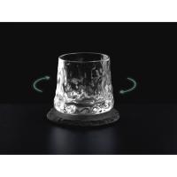 Вращающийся бокал для виски на сланцевом костере Bromo