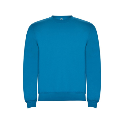 Свитшот с начесом Clasica унисекс, морская волна