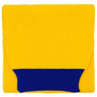 Шарф Snappy, желтый с синим
