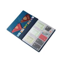 Органайзер Favor 2. 0 для семейных документов на 4 комплекта документов, формат А4, синий