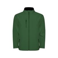 Куртка софтшелл Nebraska мужская, бутылочный зеленый