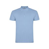 Рубашка поло Star мужская, небесно-голубой