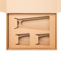 Доп. Ложемент под декантер + 2 низких стакана в среднюю универсальную коробку (арт. 21002. 020)