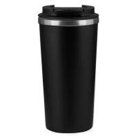 Термокружка вакуумная Palermo, черная