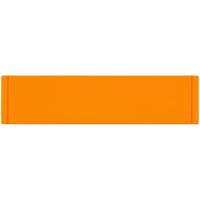 Лейбл из ПВХ Tarea, оранжевый неон