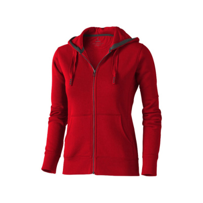Толстовка Arora женская с капюшоном, красный (размер S)