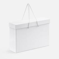 Коробка Handgrip, горизонтальная, белая