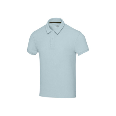 Рубашка поло унисекс Akoya из переработанного махрового материала - Cloud Blue (размер XS)