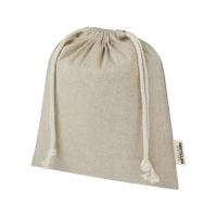 Средняя подарочная сумка Pheebs объемом 1, 5 л из хлопка плотностью 150 г/м2, натуральный