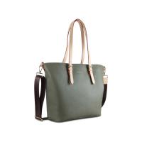 Сумка-шоппер BUGATTI ЭЛЛА | ELLA, оливковая, полиуретан, 47, 5х12х32 см